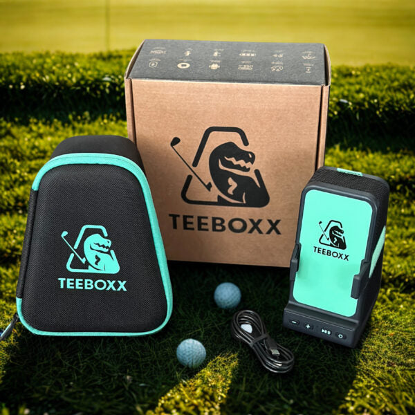 TeeBoxx Magnetic Golf Speaker with Wireless Phone Charging
