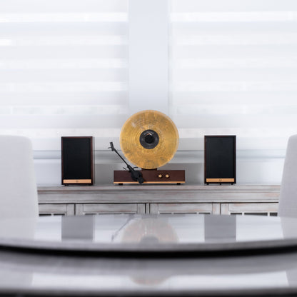 Fuse Audio GLD Vertical Vinyl Record Player with External Speakers